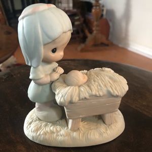 Precious Moments A Monarch is Born Figurine E-5380 Jonathan & David